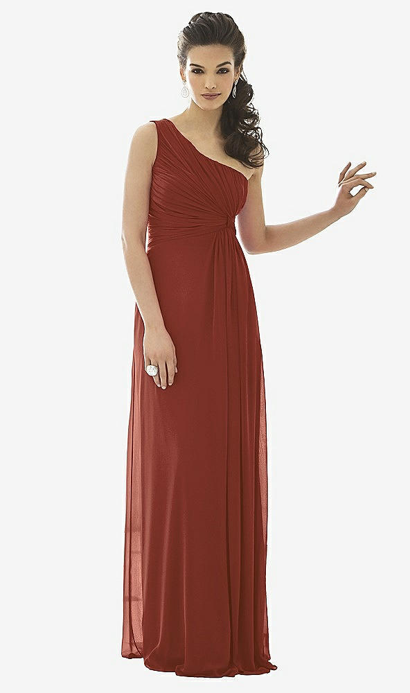 Front View - Auburn Moon After Six Bridesmaid Dress 6651