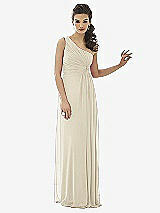 Front View Thumbnail - Champagne After Six Bridesmaid Dress 6651