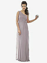 Front View Thumbnail - Cashmere Gray After Six Bridesmaid Dress 6651