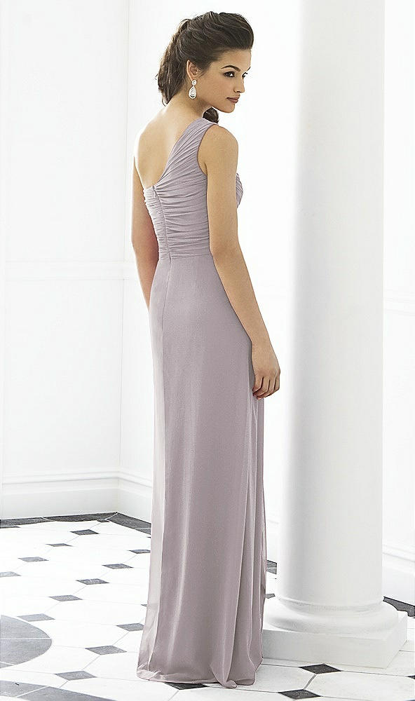 Back View - Cashmere Gray After Six Bridesmaid Dress 6651