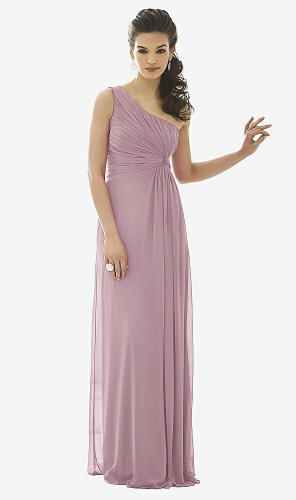 Front View - Dusty Rose After Six Bridesmaid Dress 6651