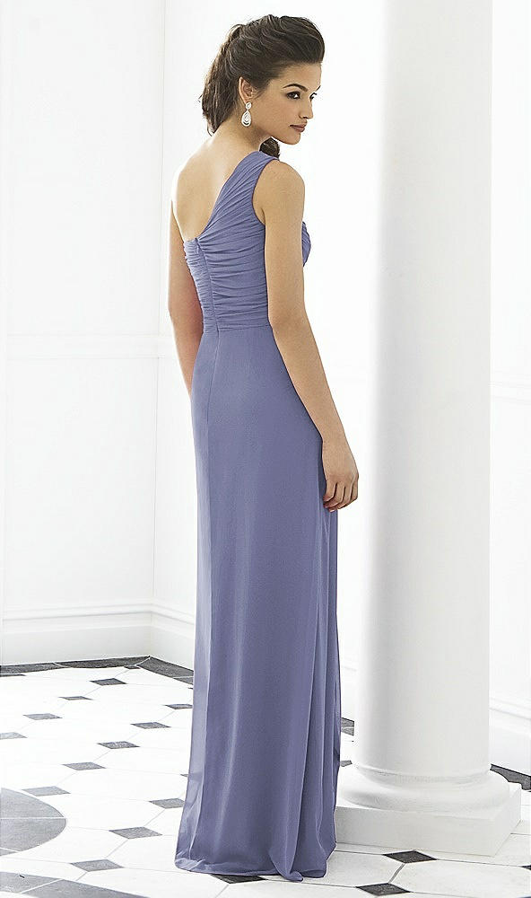 Back View - French Blue After Six Bridesmaid Dress 6651