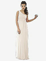 Front View Thumbnail - Oat After Six Bridesmaid Dress 6651