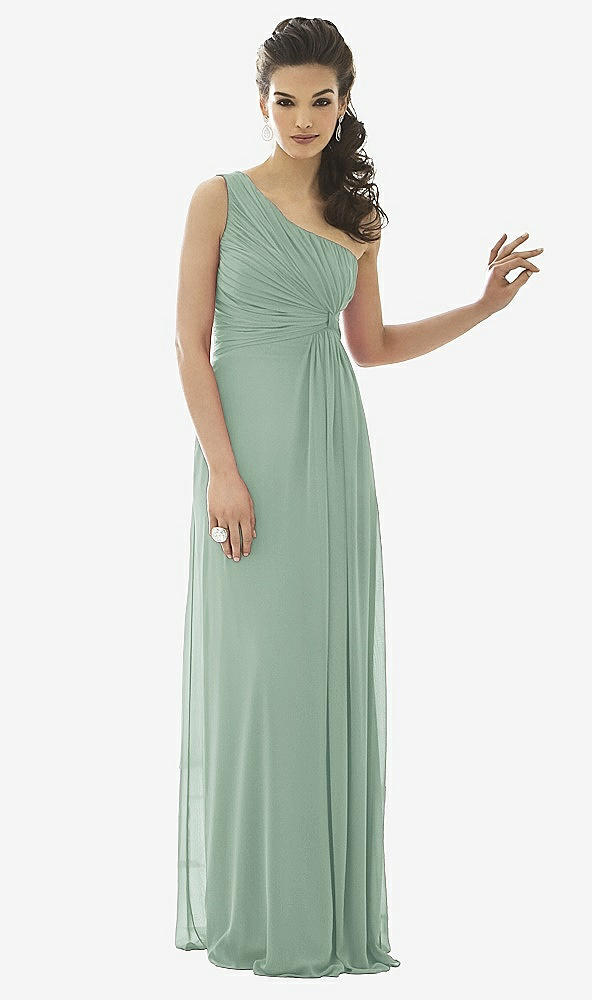 Front View - Seagrass After Six Bridesmaid Dress 6651
