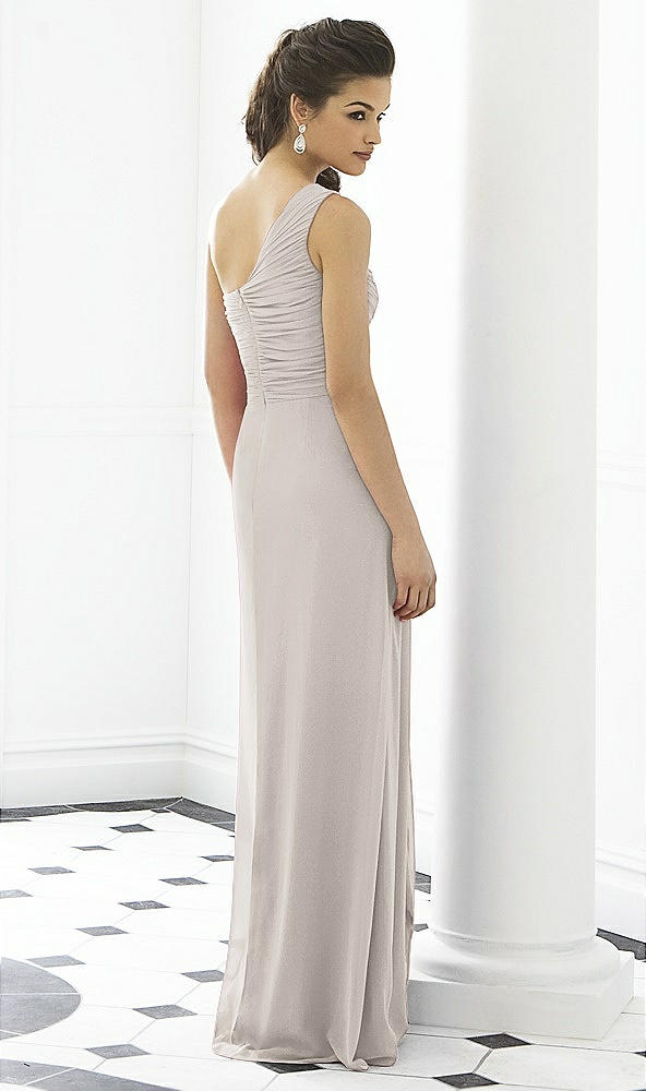 Back View - Taupe After Six Bridesmaid Dress 6651