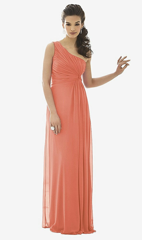 Front View - Terracotta Copper After Six Bridesmaid Dress 6651