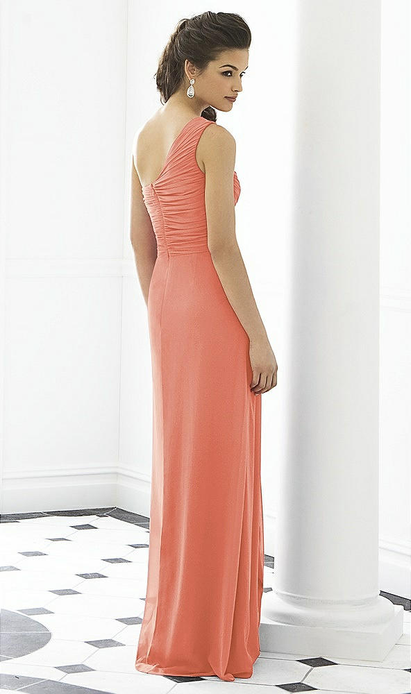 Back View - Terracotta Copper After Six Bridesmaid Dress 6651