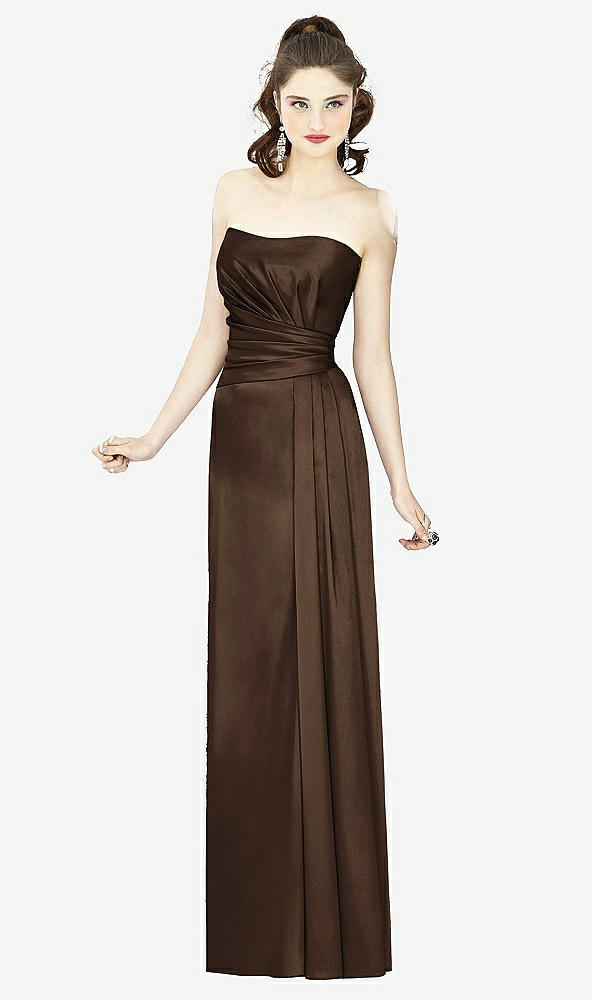 Front View - Espresso Social Bridesmaids Style 8121