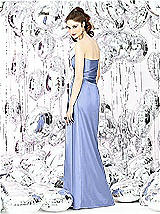Rear View Thumbnail - Periwinkle - PANTONE Serenity Social Bridesmaids Style 8121