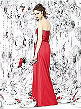 Rear View Thumbnail - Parisian Red Social Bridesmaids Style 8121