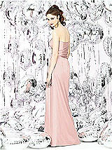 Rear View Thumbnail - Rose - PANTONE Rose Quartz Social Bridesmaids Style 8121