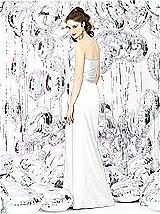 Rear View Thumbnail - White Social Bridesmaids Style 8121