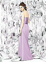 Rear View Thumbnail - Wood Violet Social Bridesmaids Style 8121