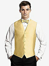 Front View Thumbnail - Buttercup Yarn-Dyed 6 Button Tuxedo Vest by After Six