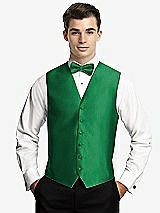Front View Thumbnail - Shamrock Yarn-Dyed 6 Button Tuxedo Vest by After Six