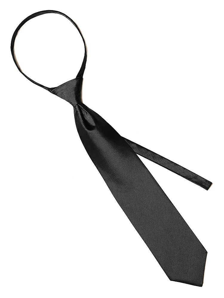 Back View - Black Aries Slider Ties by After Six