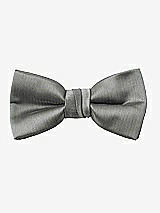 Front View Thumbnail - Charcoal Gray Yarn-Dyed Boy's Bow Tie by After Six