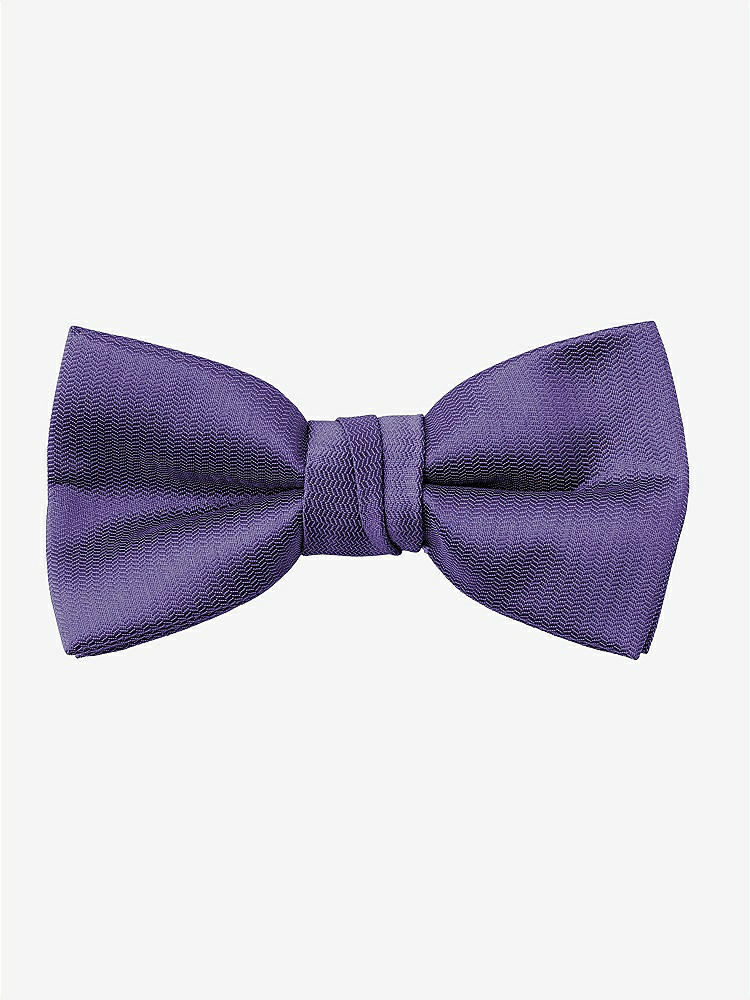 Front View - Regalia - PANTONE Ultra Violet Yarn-Dyed Boy's Bow Tie by After Six
