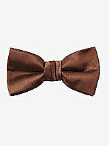 Front View Thumbnail - Cognac Yarn-Dyed Boy's Bow Tie by After Six