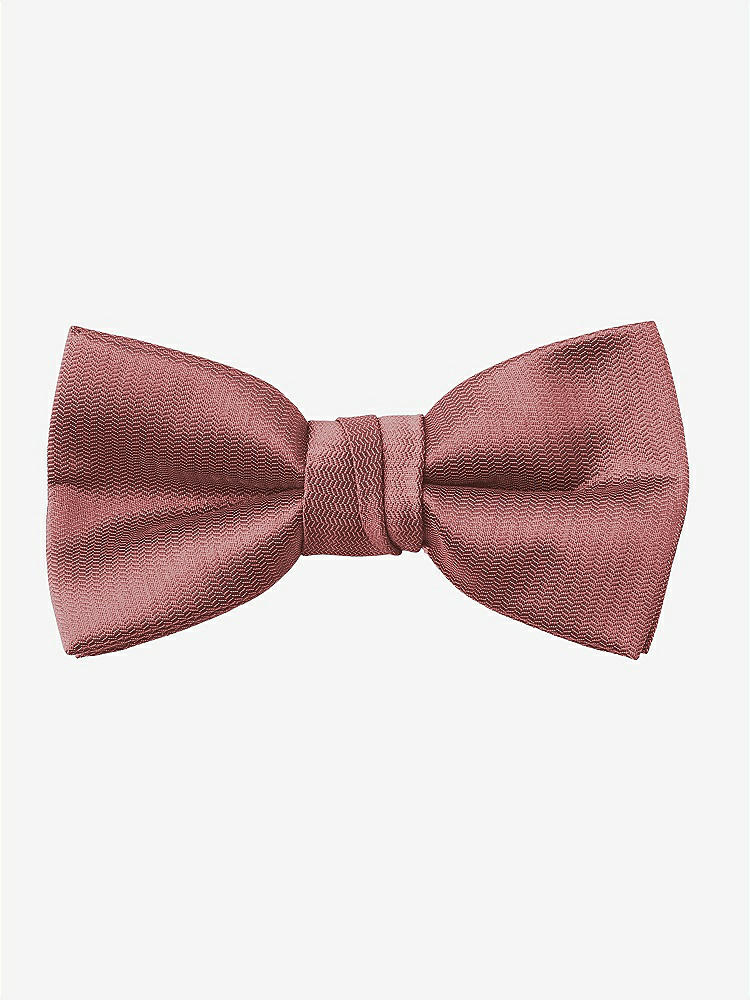 Front View - English Rose Yarn-Dyed Boy's Bow Tie by After Six