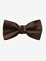 Front View Thumbnail - Espresso Yarn-Dyed Boy's Bow Tie by After Six