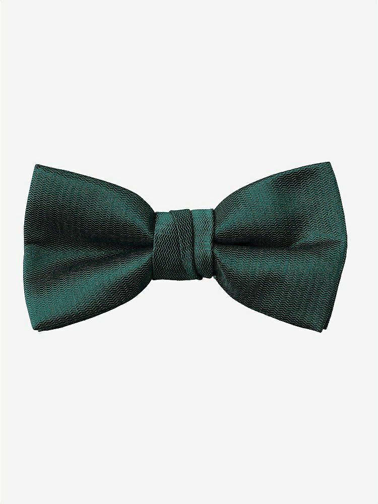 Front View - Evergreen Yarn-Dyed Boy's Bow Tie by After Six