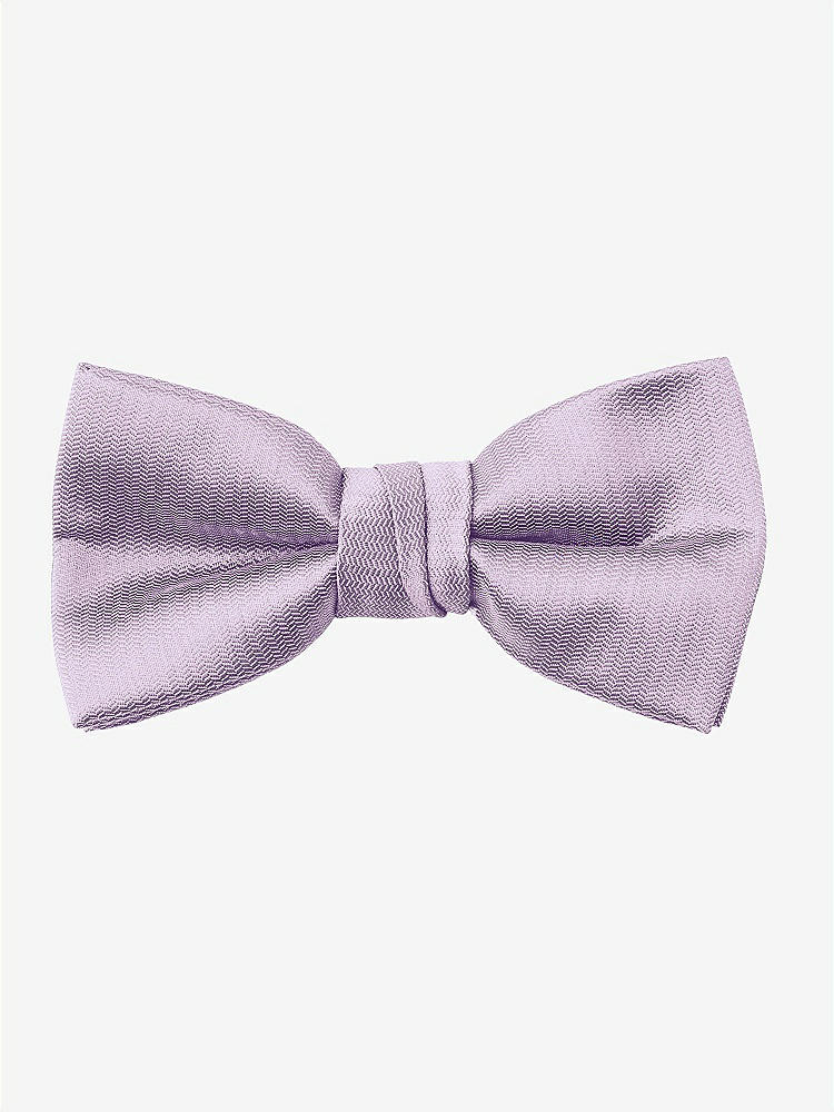 Front View - Pale Purple Yarn-Dyed Boy's Bow Tie by After Six