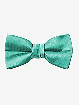 Front View Thumbnail - Pantone Turquoise Yarn-Dyed Boy's Bow Tie by After Six