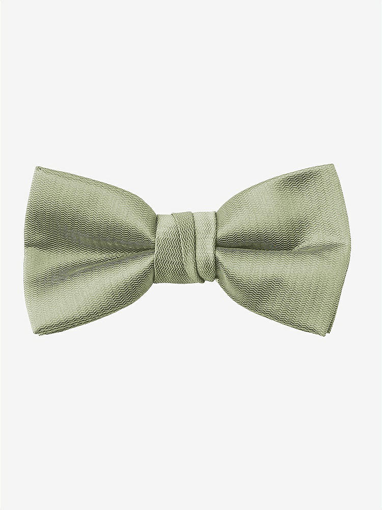 Front View - Sage Yarn-Dyed Boy's Bow Tie by After Six
