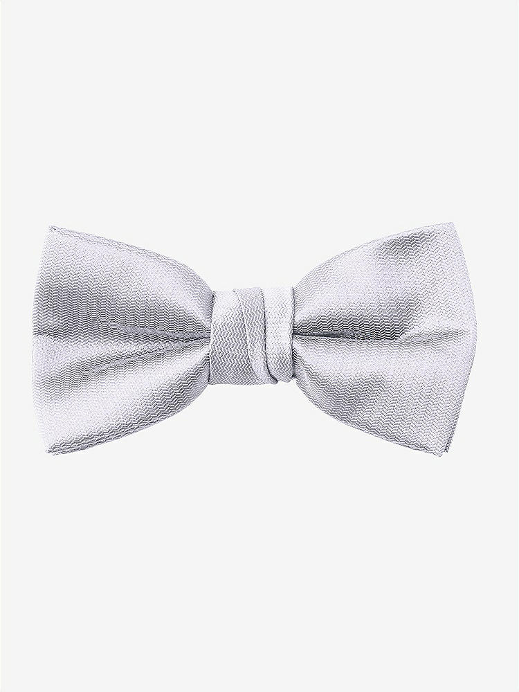Front View - Silver Dove Yarn-Dyed Boy's Bow Tie by After Six