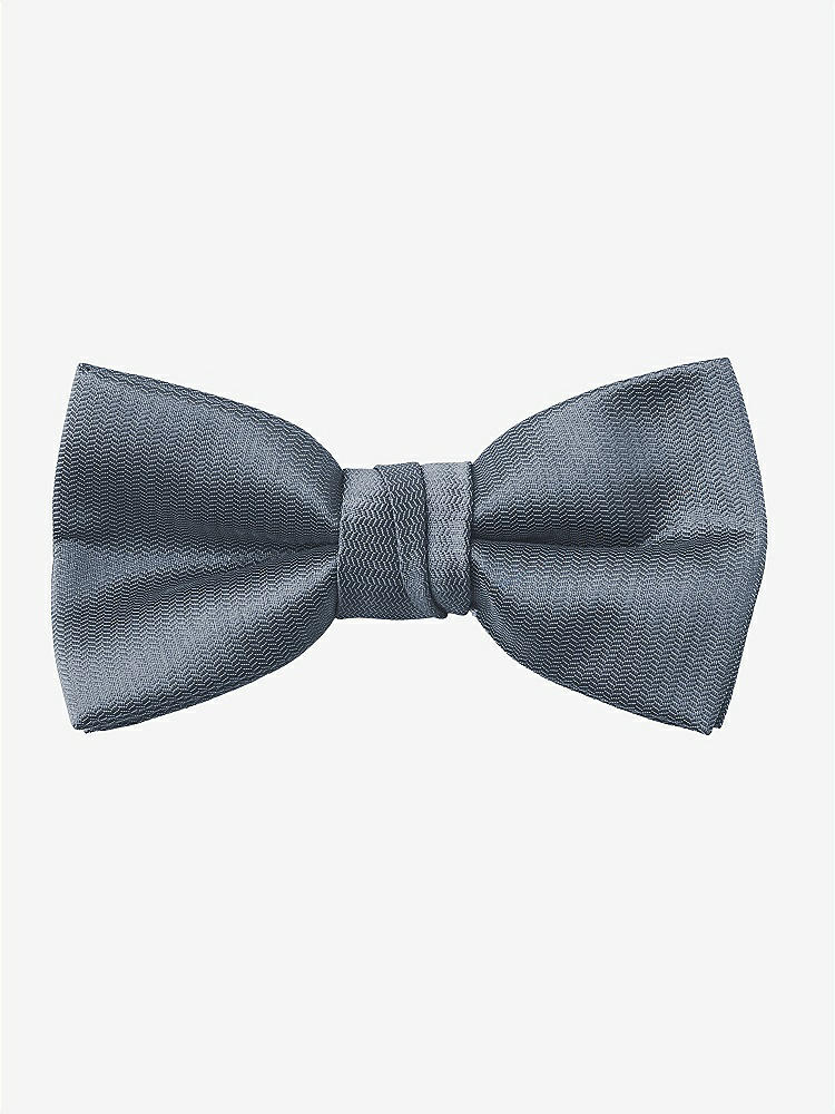 Front View - Silverstone Yarn-Dyed Boy's Bow Tie by After Six