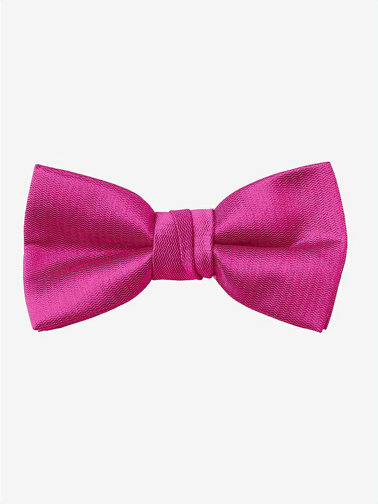 Front View - Think Pink Yarn-Dyed Boy's Bow Tie by After Six