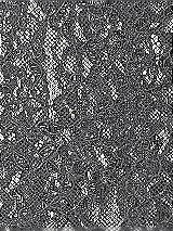 Front View Thumbnail - Charcoal Gray Rococo Metallic Lace Fabric by the yard