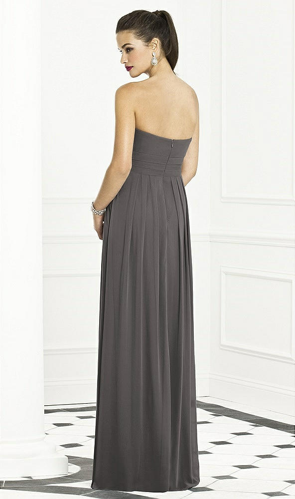 Back View - Caviar Gray After Six Bridesmaids Style 6669