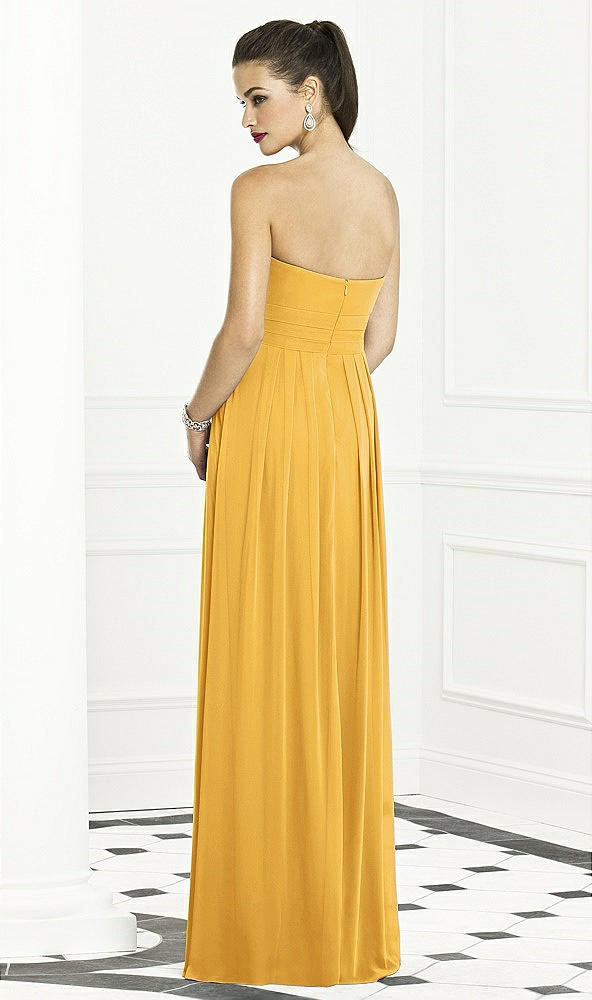 Back View - NYC Yellow After Six Bridesmaids Style 6669