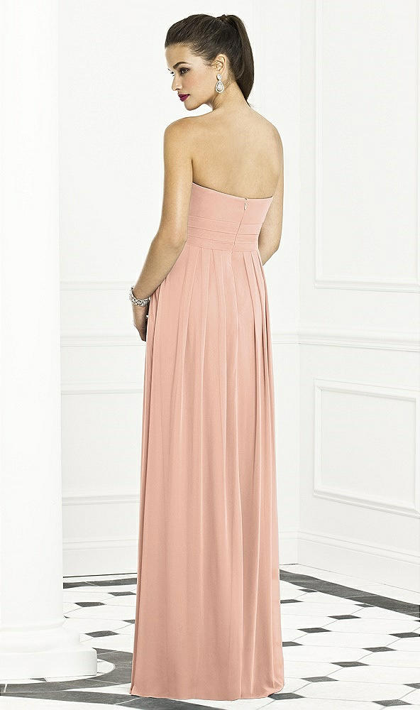Back View - Pale Peach After Six Bridesmaids Style 6669