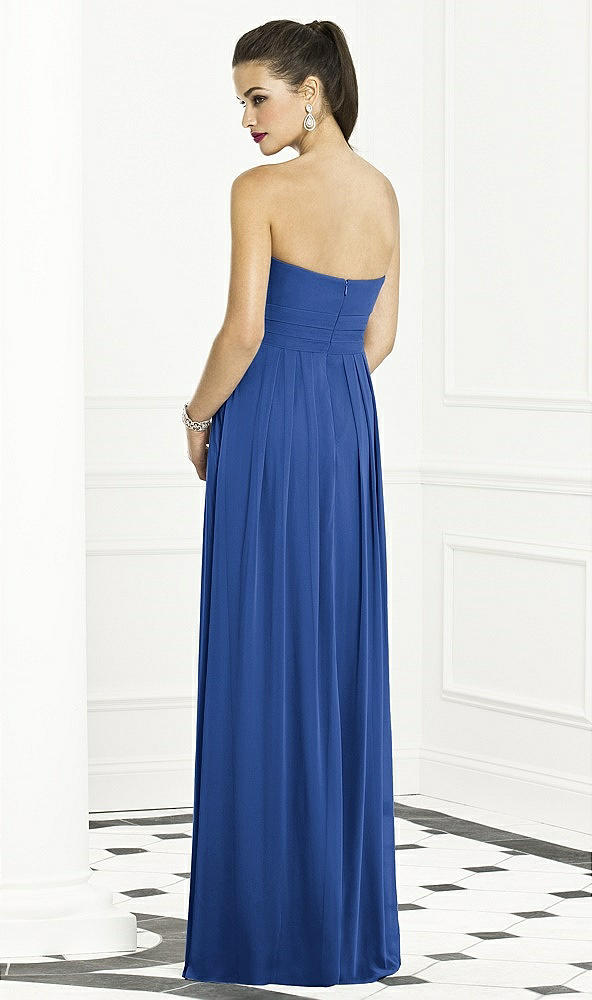 Back View - Classic Blue After Six Bridesmaids Style 6669