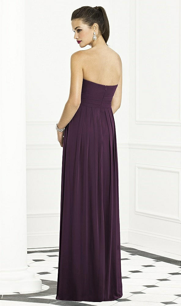 Back View - Aubergine After Six Bridesmaids Style 6669