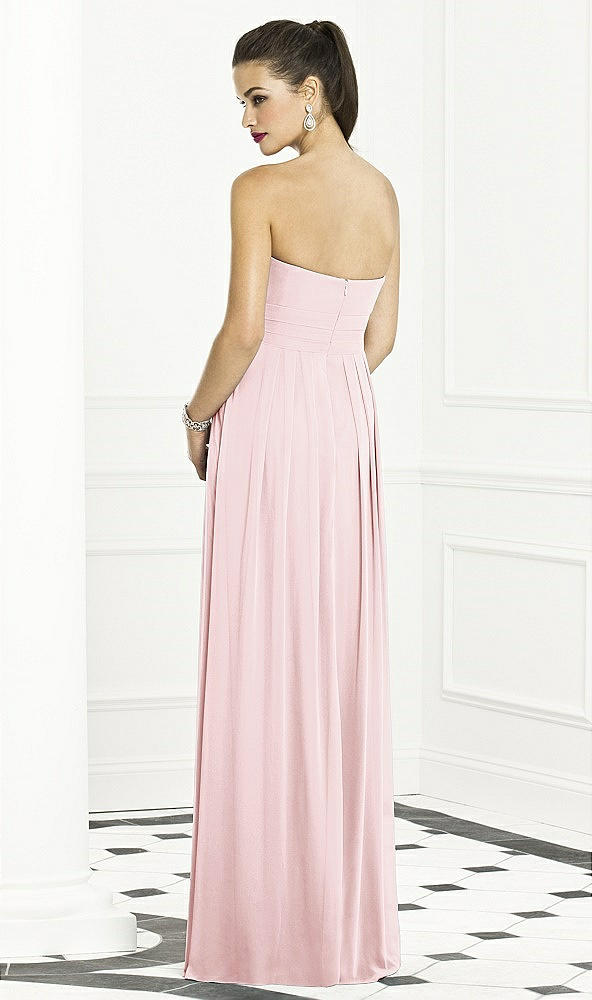 Back View - Ballet Pink After Six Bridesmaids Style 6669