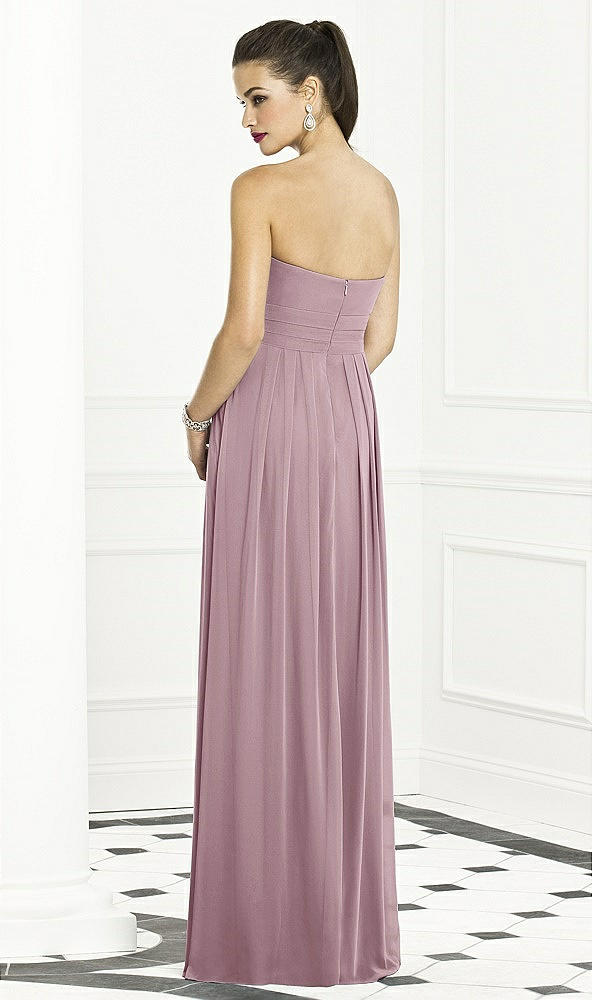 Back View - Dusty Rose After Six Bridesmaids Style 6669