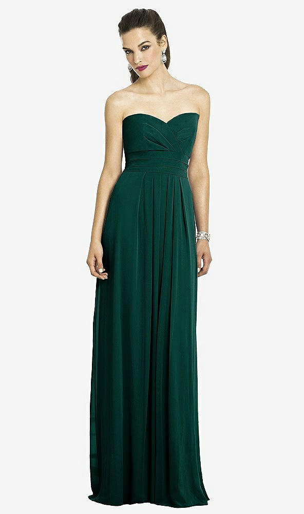 Front View - Evergreen After Six Bridesmaids Style 6669