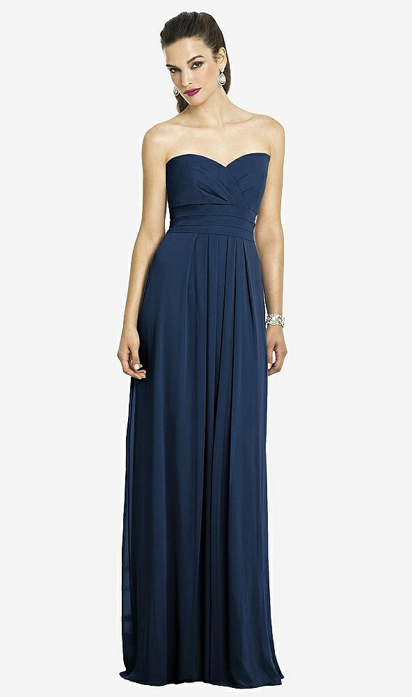 Front View - Midnight Navy After Six Bridesmaids Style 6669