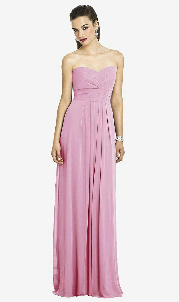 Front View - Powder Pink After Six Bridesmaids Style 6669