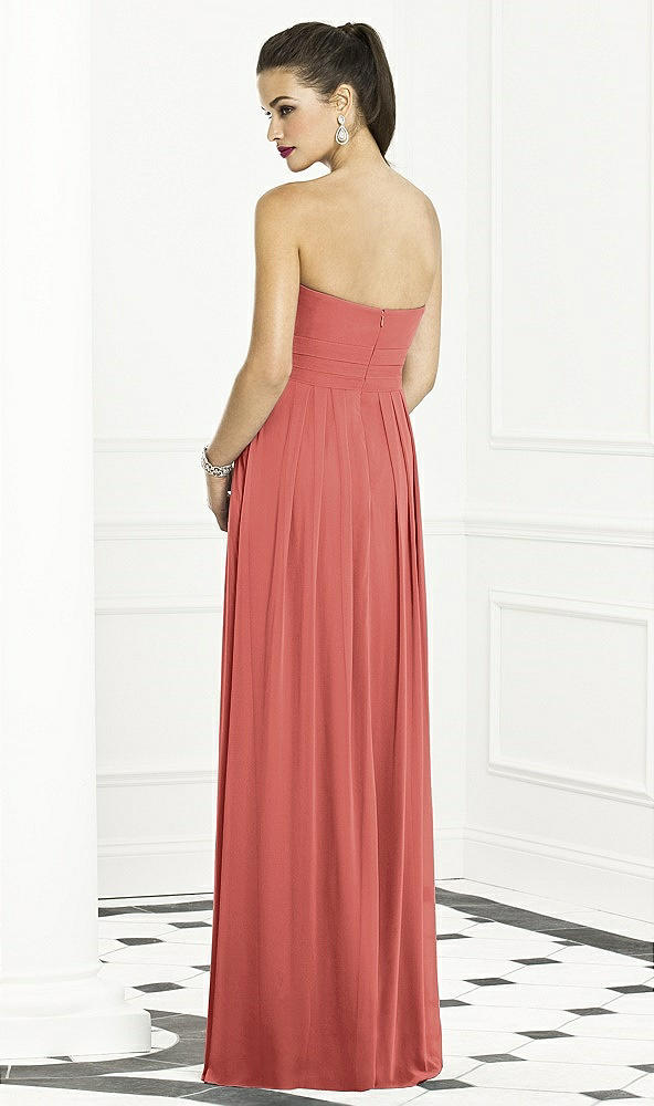 Back View - Coral Pink After Six Bridesmaids Style 6669
