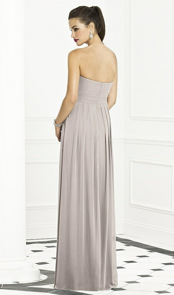 Back View - Taupe After Six Bridesmaids Style 6669