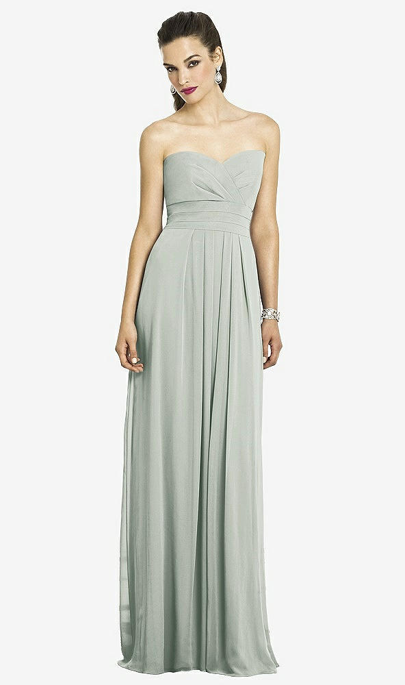 Front View - Willow Green After Six Bridesmaids Style 6669