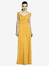 Front View Thumbnail - NYC Yellow After Six Bridesmaids Style 6667
