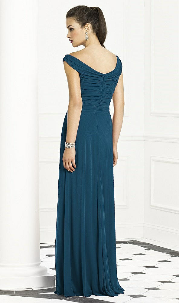 Back View - Atlantic Blue After Six Bridesmaids Style 6667