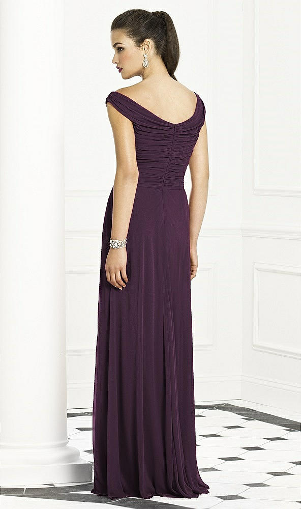 Back View - Aubergine After Six Bridesmaids Style 6667