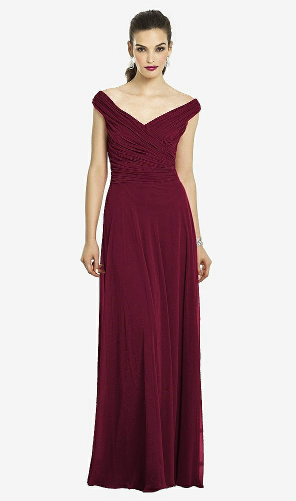 Front View - Cabernet After Six Bridesmaids Style 6667